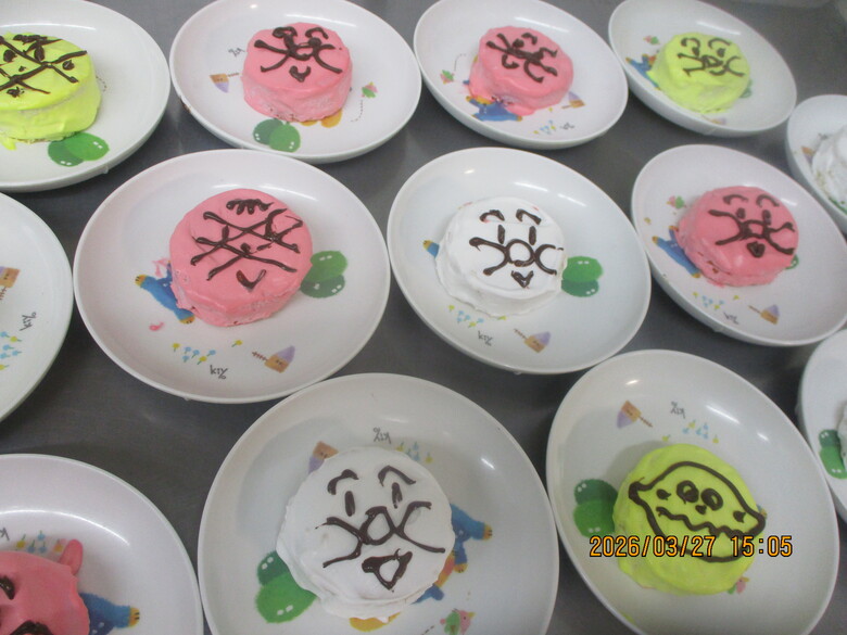 アンパンマンシリーズケーキ